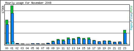 Hourly usage